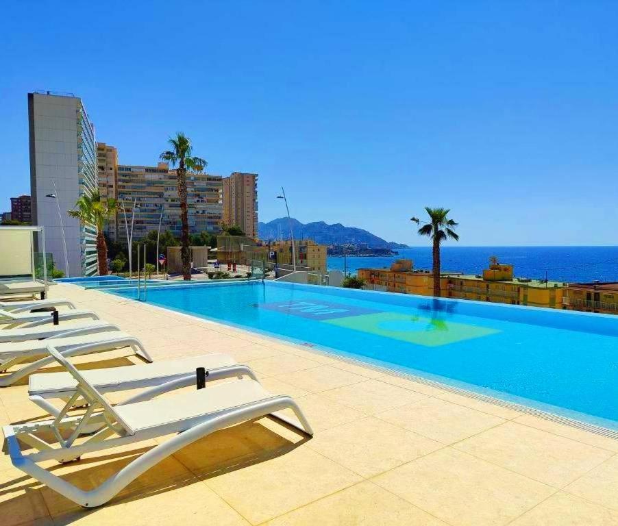 Sunset Cliffs Beach Benidorm Eksteriør billede