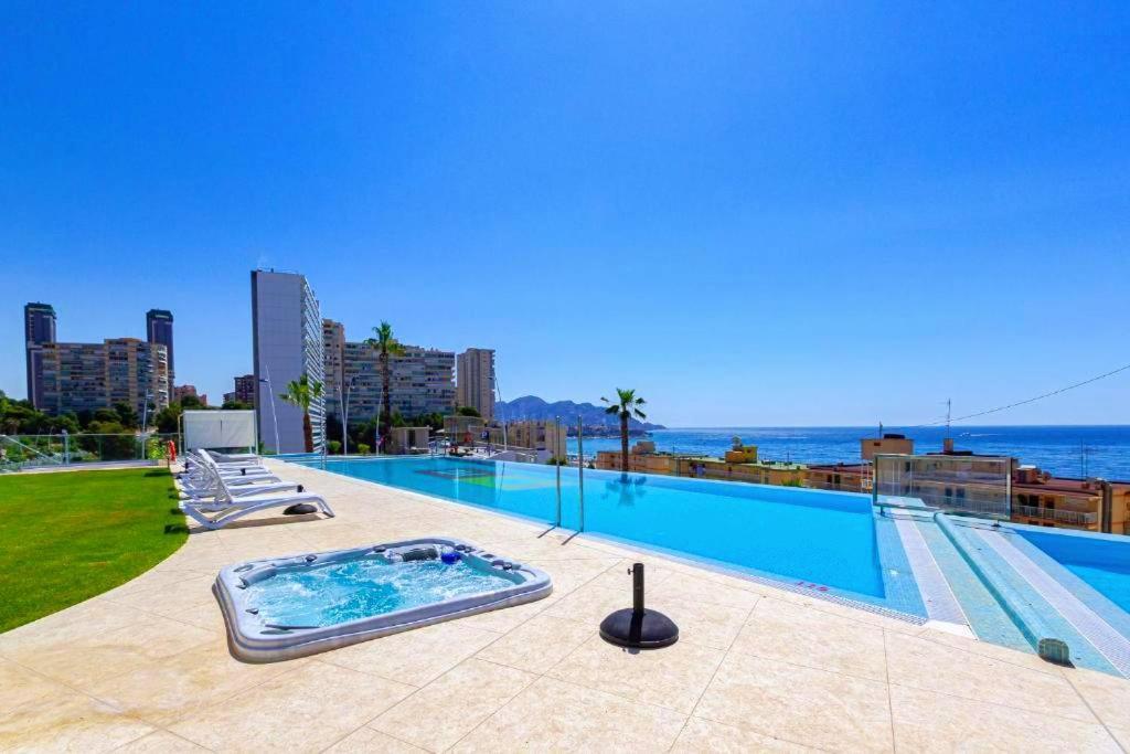 Sunset Cliffs Beach Benidorm Eksteriør billede